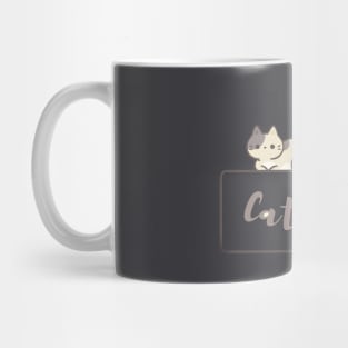 Cat loving athlete Mug